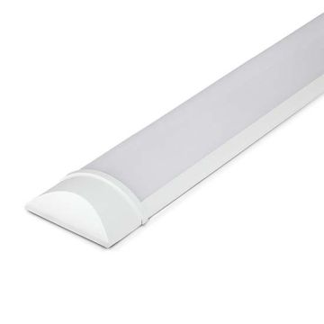 V-TAC PRO VT-8330 Plafoniera LED SLIM Prismatico 30W super efficienza 160LM/W 120CM bianco naturale 4000K - sku 6491