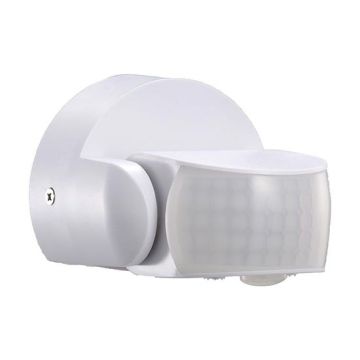 V-TAC VT-8093 Sensore di movimento a infrarossi IR + crepuscolare bianco regolabile IP65 - sku 6611