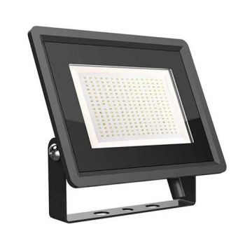 V-TAC VT-49204 Faro led floodlight 200W SMD 88LM/W 110° bianco naturale 4000K slim alluminio nero IP65 - SKU 6733