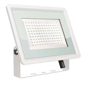 V-TAC VT-49204 Faro led floodlight 200W SMD 88LM/W 110° bianco freddo 6500K slim alluminio bianco IP65 - SKU 6736