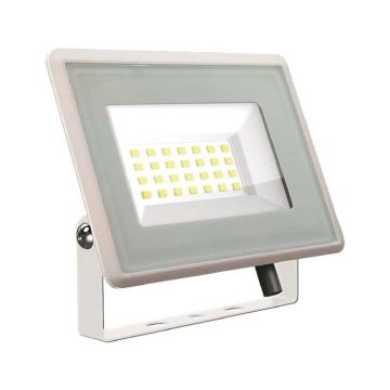 V-TAC VT-4924-W Faro LED SLIM Bianco E-SERIES 20W 1650LM SMD bianco caldo 3000K sku 6740