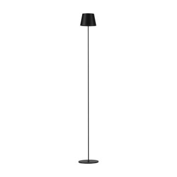 V-TAC VT-7544 Lampada da terra piantana led touch dimmerabile in alluminio corpo nero altezza regolabile 50cm-130cm ricarica USB - sku 7009