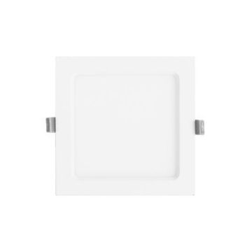 V-TAC VT-612SQ pannello led incasso quadrato 12W chip samsung bianco naturale 4000K + driver - SKU 710