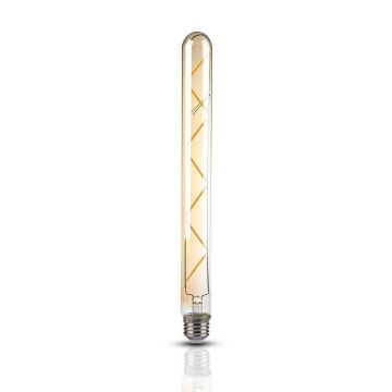 V-Tac VT-2008 Lampadina Tubolare LED Е27 T30 filamento Vintage Ambrata 7W bianco caldo 2200K 100lm/w - sku 7144