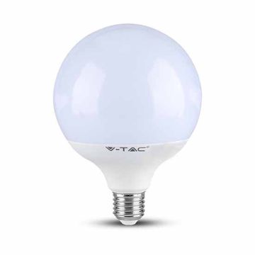 V-TAC VT-1884D Lampadina led smd 13W E27 globo G120 bianco naturale 4000K dimmable - SKU 7194