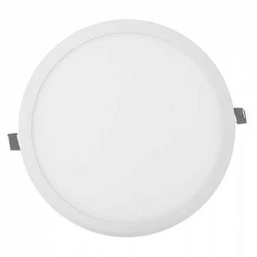 V-TAC VT-624RD pannello led incasso rotondo 24W chip samsung bianco naturale 4000K + driver - SKU 725