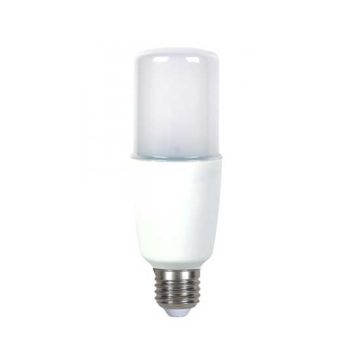 V-Tac VT- 2089 Lampadina tubolare T37 termoplastica LED SMD 9W E27 - SKU 7256 bianco caldo 2700K