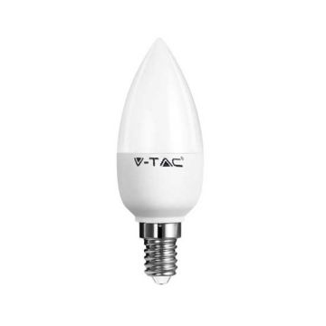 V-Tac VT-2097 Lampadina Candela LED SMD 7W E14 - SKU 7318 Bianco caldo 2700K