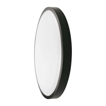 V-TAC VT-8624B-RD 24W LED Deckenleuchte IP44 rund SCHWARZ 360° modernes Design 6500K - sku 7638