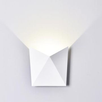 V-TAC VT-825 Lampada LED COB 5W da parete alluminio bianco wall light bianco naturale 4000K IP65 - SKU 8281