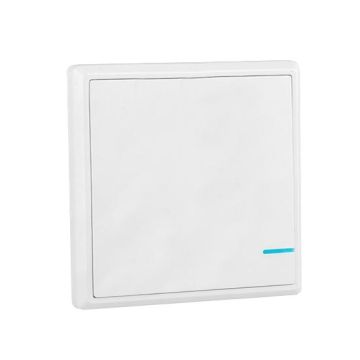 V-TAC Smart Home VT-5131 Interruttore switch wireless 1 tasto senza fili Wi-Fi con luce led IP54 - sku 8460