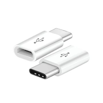 V-TAC VT-5149 Adattatore singolo da micro USB a Tipo C colore bianco - sku 8472