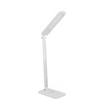 V-TAC VT-1027 Lampada da tavolo LED 16W touch color change 3in1 dimmerabile con base ricarica wireless - SKU 8519