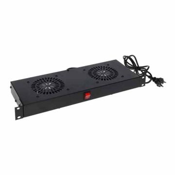 Pannello di ventilazione 230V per armadio RACK 1U 19"