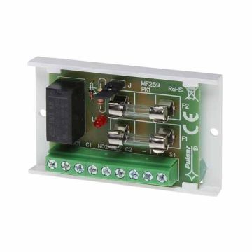 Modulo relé 12V 2A - 2 uscite REL-C/NO/NC Pulsar 90AWZ513