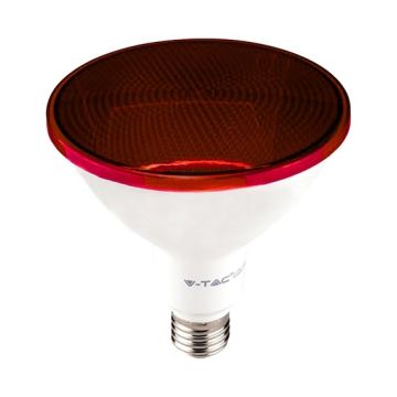 V-TAC VT-1227 Lampadina led smd 17W E27 PAR38 luce rossa waterproof IP65 - SKU 92065