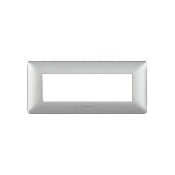 Placca 6 moduli AM4806TBC - colore bianco calce- serie MATIX Bticino