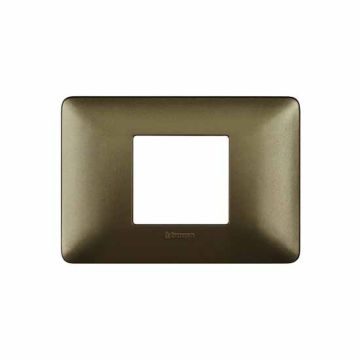 Placca Matix 2 moduli - Colore Titanium AM4819MTA