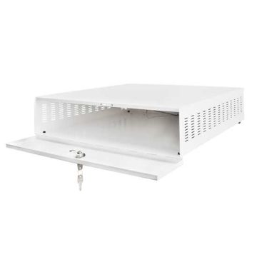 Contenitore box metallico sicurezza per dvr cctv tamper AWO471