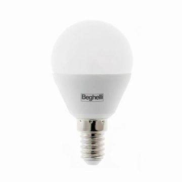 Beghelli 56963 Lampadina mini globo led SMD 3,5W E14 250LM bianco naturale 4000K