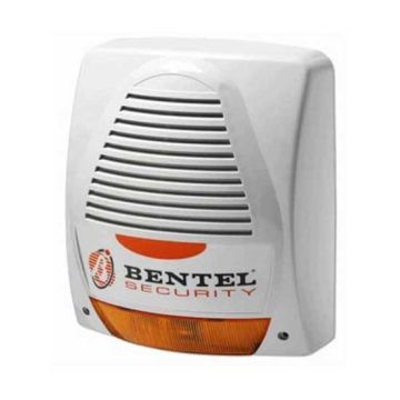 Bentel CALL-FPI sirena autoalimentata con antischiuma e lampeggiatore da esterno IP34