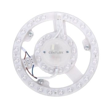 Modulo circolare LED Century SMD 18W 1650LM bianco naturale 4000K magnetico per plafoniere Ø218mm - CRL-1821840