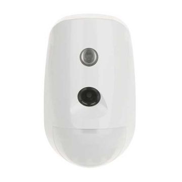 Hikvision AXPRO DS-PDPC12P-EG2-WE Rilevatore sensore di movimento PIR con telecamera Wireless 868Mhz 12M 85.9° Pet Immunity da interno