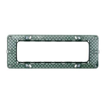 Supporto 7 moduli compatibile Vimar Plana Ettroit EV0207