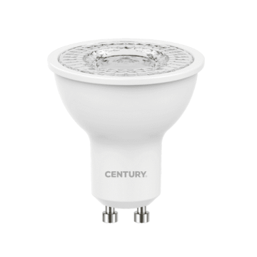 Lampadina spot LED GU10 Century DICRO SHOP 95 SMD 6W 450LM 38° bianco naturale 4000K dimmerabile CRI>95 - DSD-063840