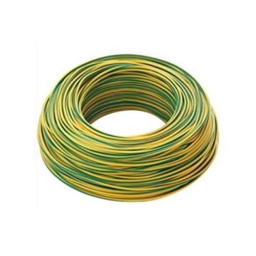 Cavo elettrico unipolare CPR FS17 450/750 1X1,5mm² giallo/verde - matassa 100m