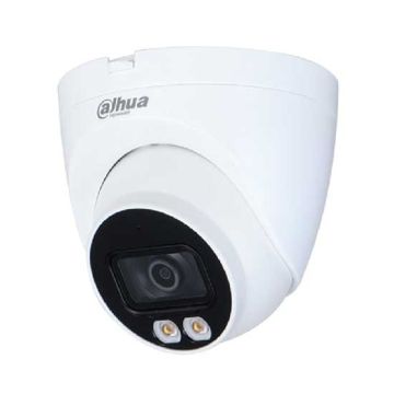 Dahua IPC-HDW2439T-AS-LED-S2 Telecamera dome IP 4Mpx HD+ 2.8mm slot sd wdr ivs starlight fullcolor audio poe ip67