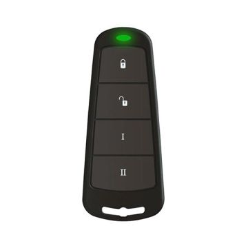 Pyronix Hikvision KEYFOB-WE Telecomando wireless bidirezionale 4 pulsanti e 8 funzioni