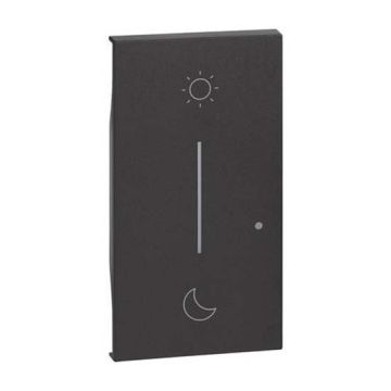 Cover Bticino Living Now Simbolo NOTTE&GIORNO Wireless Nero KG41M2