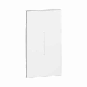 Cover Bticino Living Now per comando illuminabile 2 mdouli - bianco KW01M2