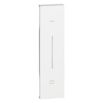 Cover illuminabile BTicino Living Now per interruttore/dimmer connesso 1 modulo - bianco KW33