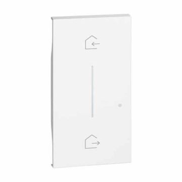 Cover Bticino Living Now simbolo entra/esci wireless - bianco KW40M2