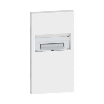 Cover Bticino Living Now per lampada segnapasso - bianco KW71