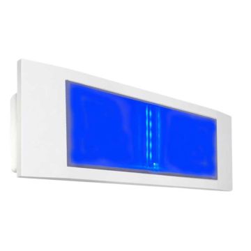 Lampada emergenza led 1499BLU 11W Beghelli STILE IN BLU 8h-24h luce notturna parete o incasso