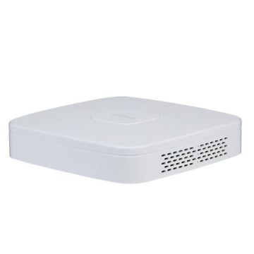 Dahua NVR4104-P-4KS2/L 4CH smart 1U Ultra-hd 4K @8mpx HDMI/VGA + switch 4 ports 80Mbps 1HDDs Onvif h.265 p2p