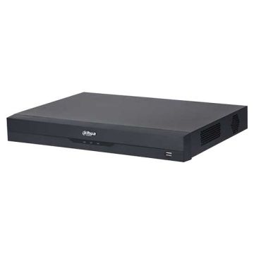 Dahua NVR5216-EI Pro series WizSense EI 16CH Ultra-hd 4K @32mpx HDMI/VGA 384Mbps 1U 2HDDs smd plus face detection Onvif h.265+ p2p allarme