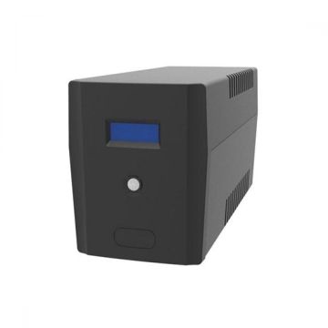 Line-Interactive UPS 650VA/360W con Display LCD protezione interfaccia USB e RJ11