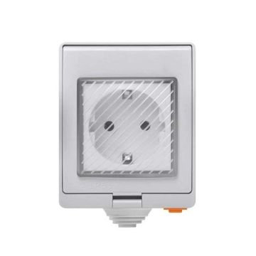 Presa Intelligente Smart Plug Wifi standard EU con temporizzazione Waterproof IP55 SONOFF S55