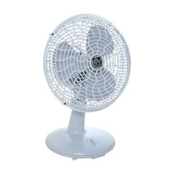 Ventilatore oscillante da tavolo Vortice GORDON 30/12" ET Bianco - sku 60610