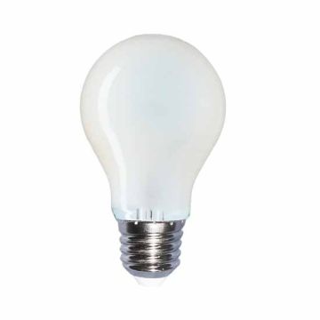 V-TAC VT-1934 Lampadina Bulbo A60 filamento Vetro Smerigliato 4W E27 2700K 4486