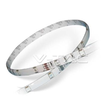 Striscia 150LED SMD5050 strip 5M adesiva IP65 - Mod. VT-5050 IP65 SKU 2145 - Bianco Caldo 2700-3300K