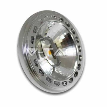 V-Tac Faretto spot led COB AR111 15w GX53 12v luce bianco naturale 40° sku 4256