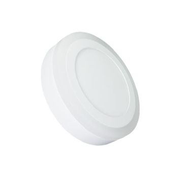 Panello Bi-LED SMD 18W+3W soffitto rotondo 120° 2.200LM Mod. VT-2209 - SKU 4897 - Bianco Naturale 4000K