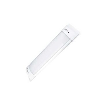 Plafoniera Super SLIM LED Prismatico 10W 110° 800LM 30CM Mod. VT-8013 - SKU 4987 - Bianco Caldo 3000K