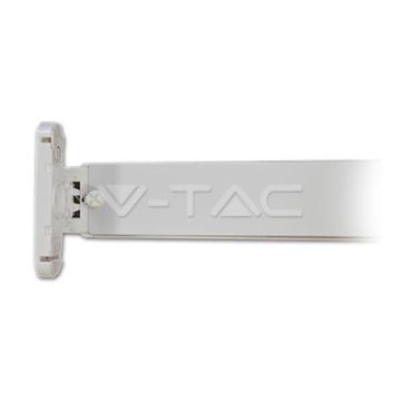 Plafoniera per 2 tubi a LED T8 G13 da 60CM uso interno Mod.VT-16011