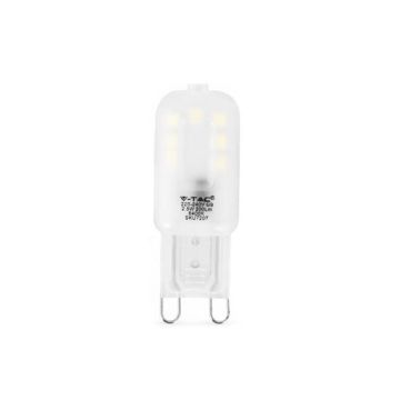 Lampadina LED SMD 2.5W 230V G9 300° Termopastica 3000K 200LM A+